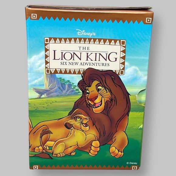 The Lion King - Six New Adventures Complete Book Set 1994 Disney Hardback VGC - Picture 1 of 15